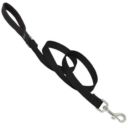 Lupine DOG LEASH 6FT 3/4"" BLACK 27509